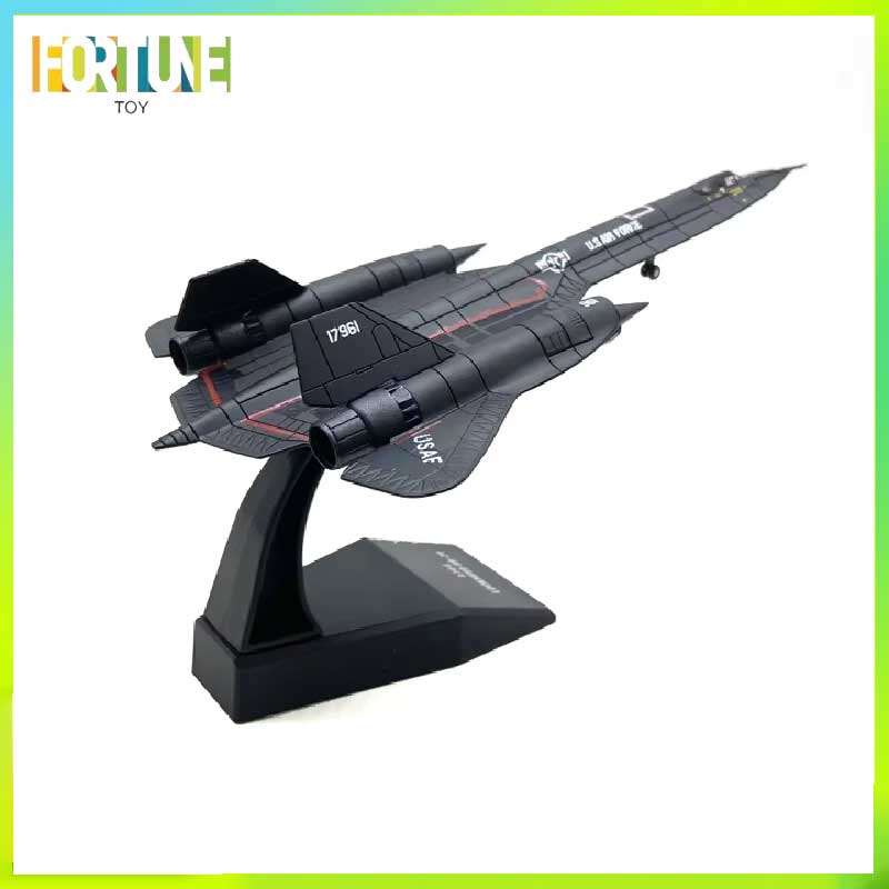 1/144 スケール米国ロッキード Sr71 Sr-71 ブラックバード 06937 飛行機ダイキャストメタル飛行機航空機装飾モデル男の子の誕生日おもちゃギフト