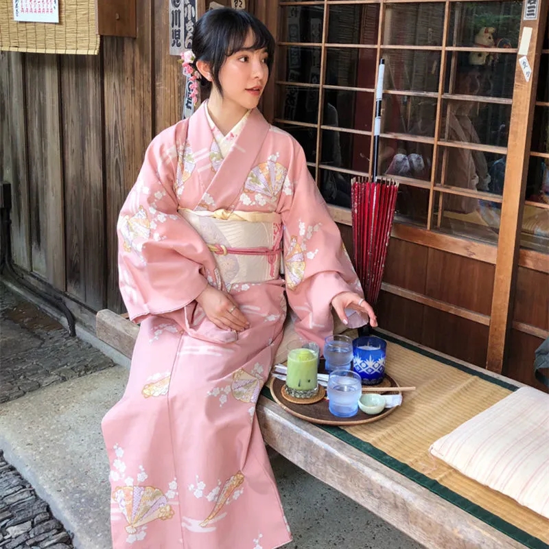 レディース日本の着物カーディガンコスプレシャツブラウス日本の浴衣女性の夏のビーチの写真撮影の服