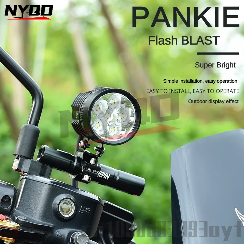 36 ワット LED ヘッドライトオートバイユニバーサルモトスポットライト LED オートバイヘッドライト補助 12 V 80 V 車ランプ外部 G4F