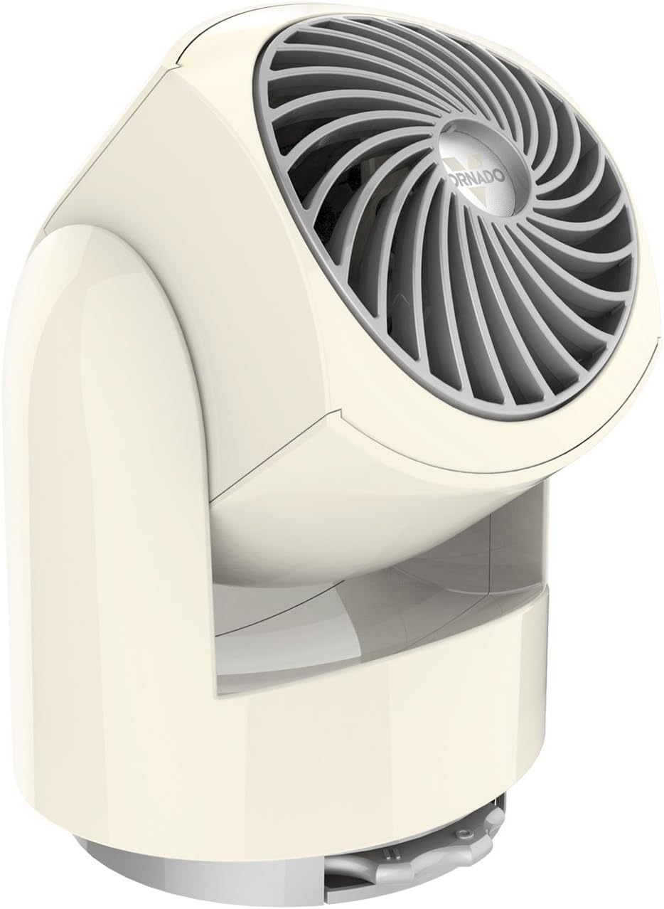 コンパクトエアサーキュレーターファン、Vornado Flippi V6 静かなポータブルトラベルファン、オフィス寝室用、調節可能なヘッド、2スピード