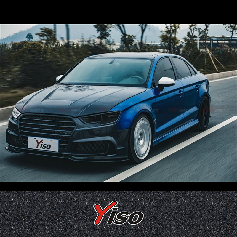 S3 RS3 に適しています カーボンファイバー 修正された包囲カバー S3 修正 Revozport カバー変更 エンジンカバー S3 RS3 フード