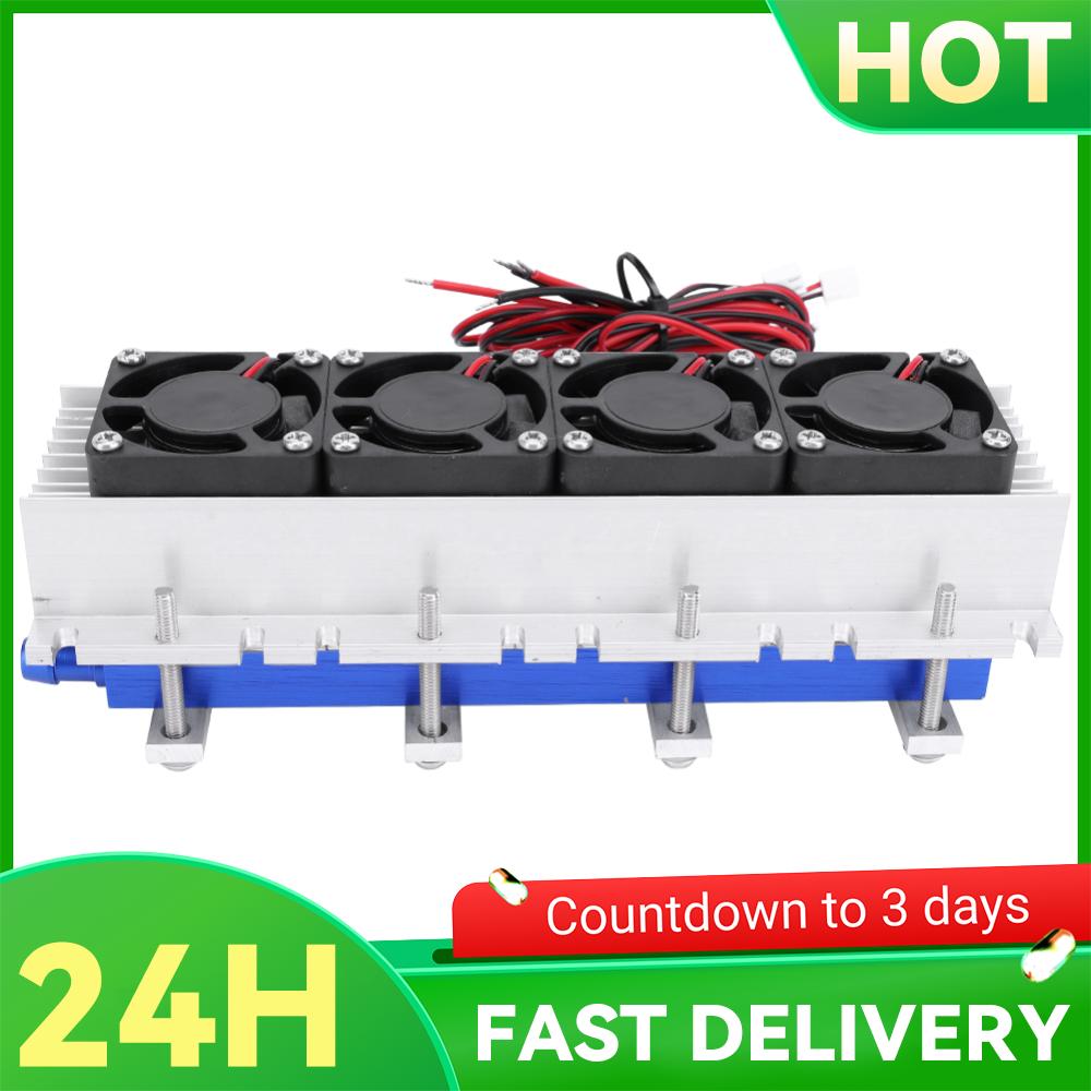 DC 12V ペルチェ空調ユニット熱電エアコン冷却システム DIY キット半導体自家製冷却システム