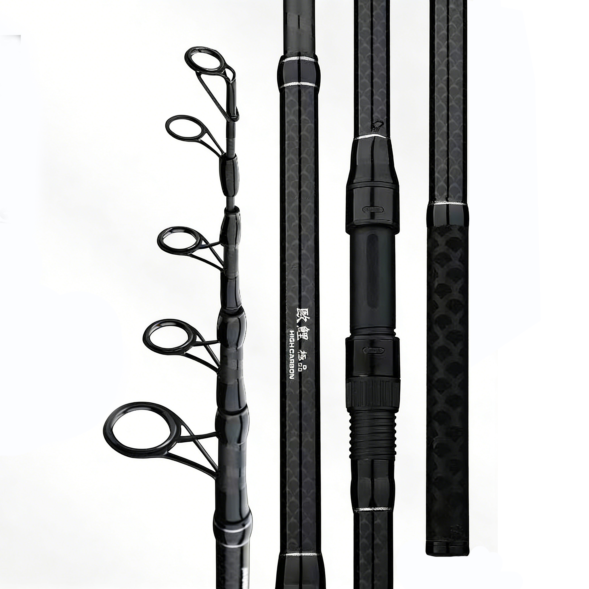 3.0M-4.2M 鯉伸縮釣竿、30-200 グラムルアーロッド、40T カーボンサーフスピニングロッド、海水淡水遠投ロッド
