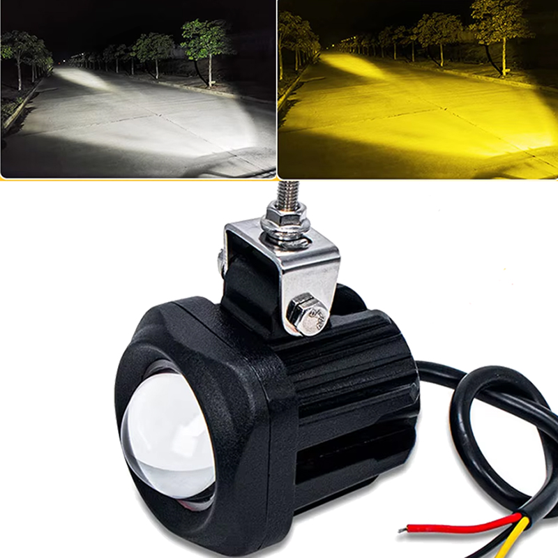 1PC 12V-48V 30 ワット LED オートバイスポットライトオフロード補助ヘッドライトフォグランプ ADV GS UTV トラック用