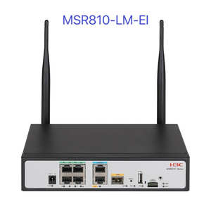 新着在庫品 H3C MSR810-LM-EI 6ポート全ギガビット対応産業用・ビジネス用ルーター、オフィスネットワークへの接続に最適