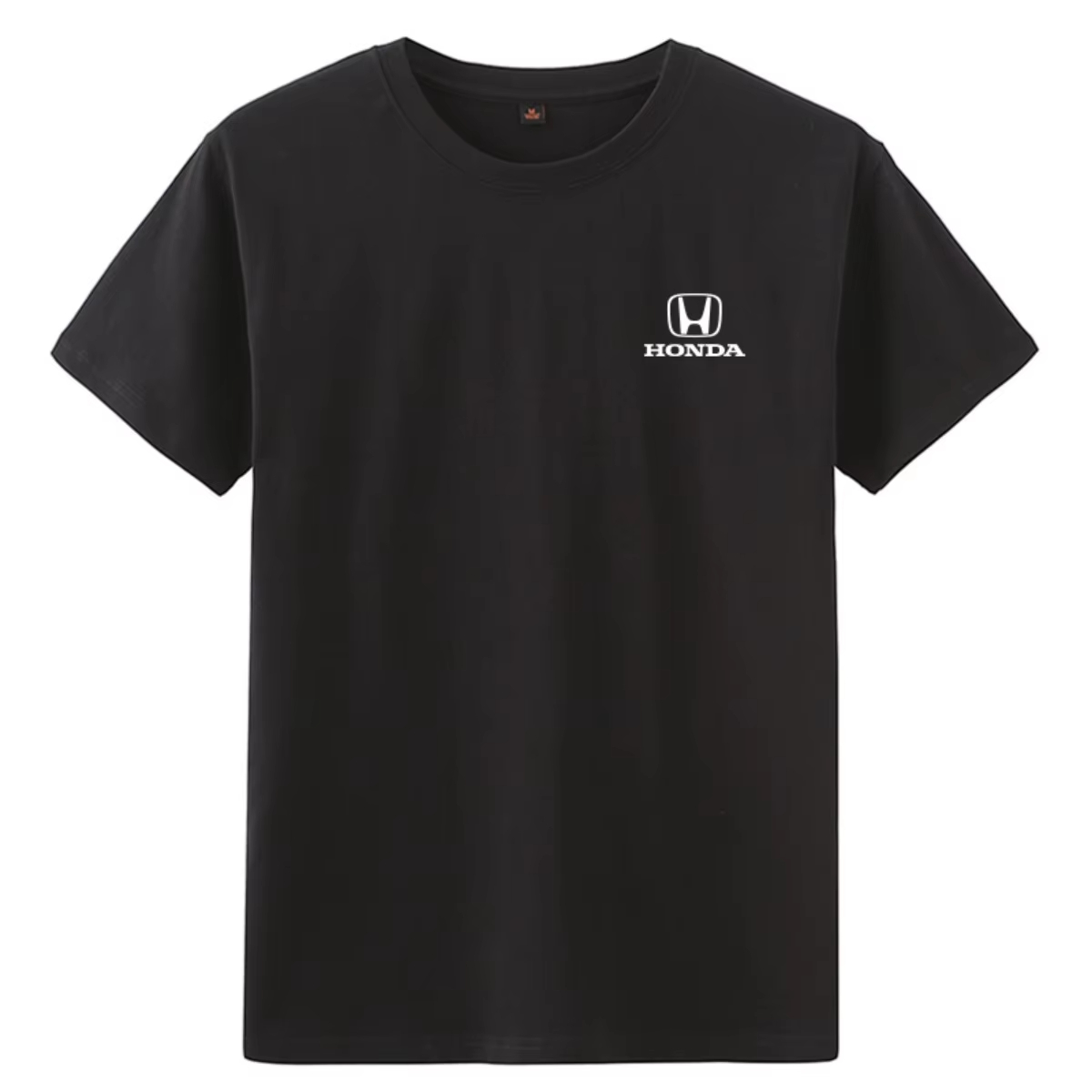Honda Car 4S Store Logo 車ロゴ 半袖 Tシャツ カスタマイズ メンズ レディース 洗車 コットン クルーネック 夏