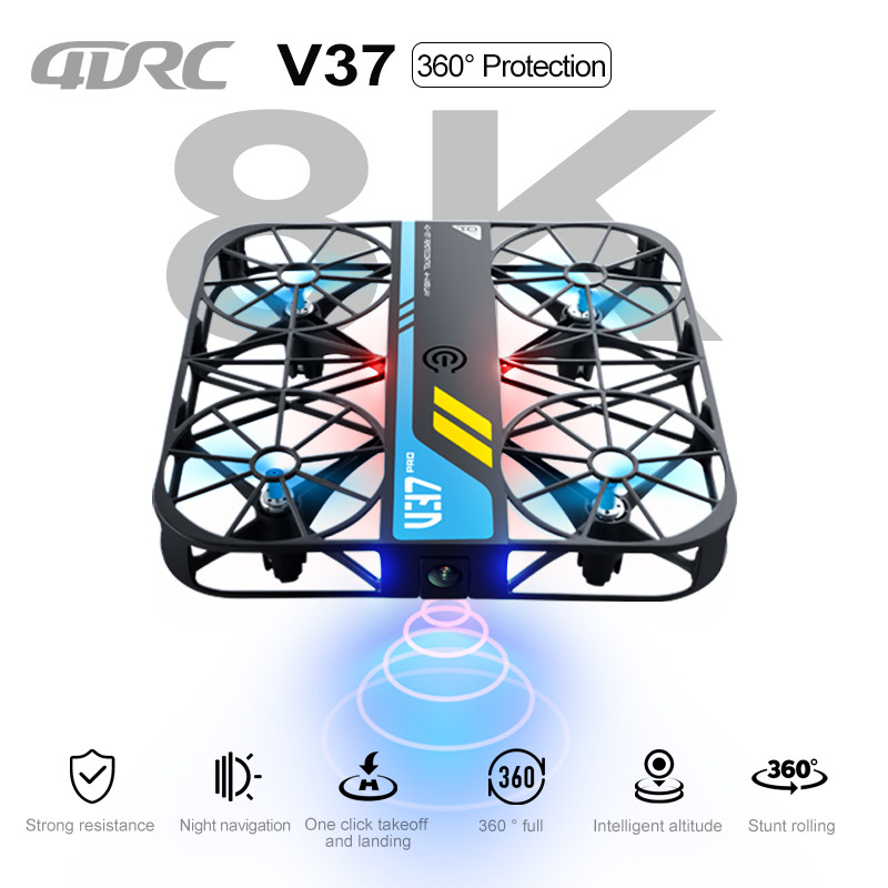 V37 新しい RC ドローン 2.4 グラム WIFI FPV カメラ HD 4K ミニポケットリモコンヘリコプターミニ Rc 飛行機 Quadcopter おもちゃギフト子供のため