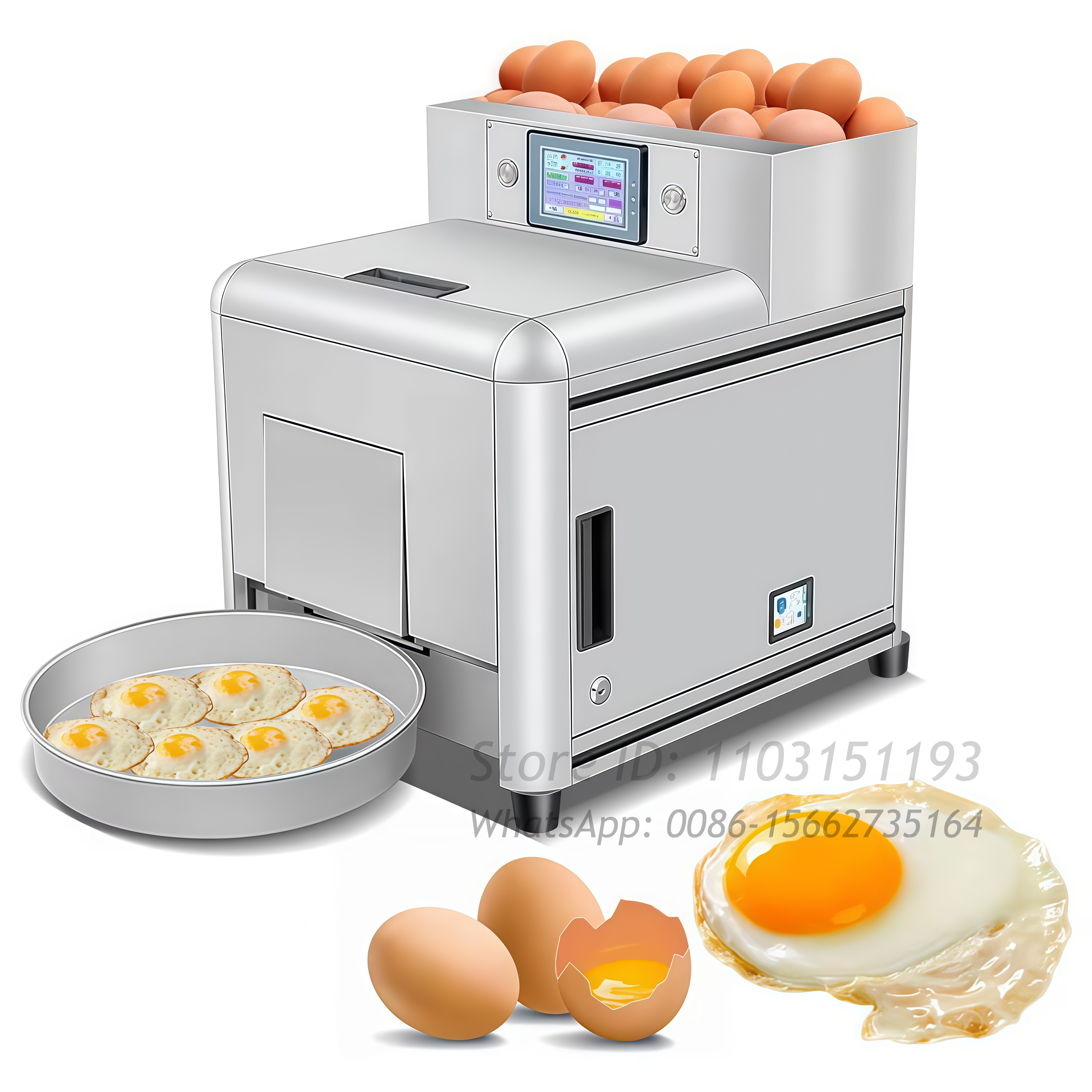 目玉焼き製造自動オムレツメーカー電気機械商業レストラン卵フライヤー目玉焼きマシン