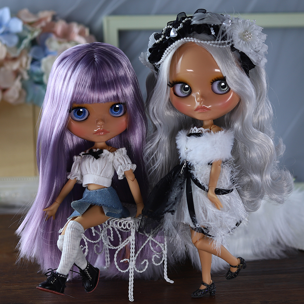 ICY DBS ブライス人形 BJD ジョイントボディタンスキン歯口セット人形 1/6 30 センチメートルガールギフトアニメ SD