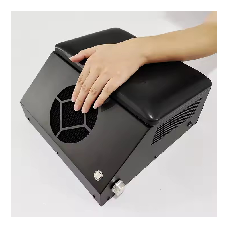 低ノイズ強力なパワービューティーサロンネイルダスト真空コレクター 230 ワットテーブルネイルダスト抽出器