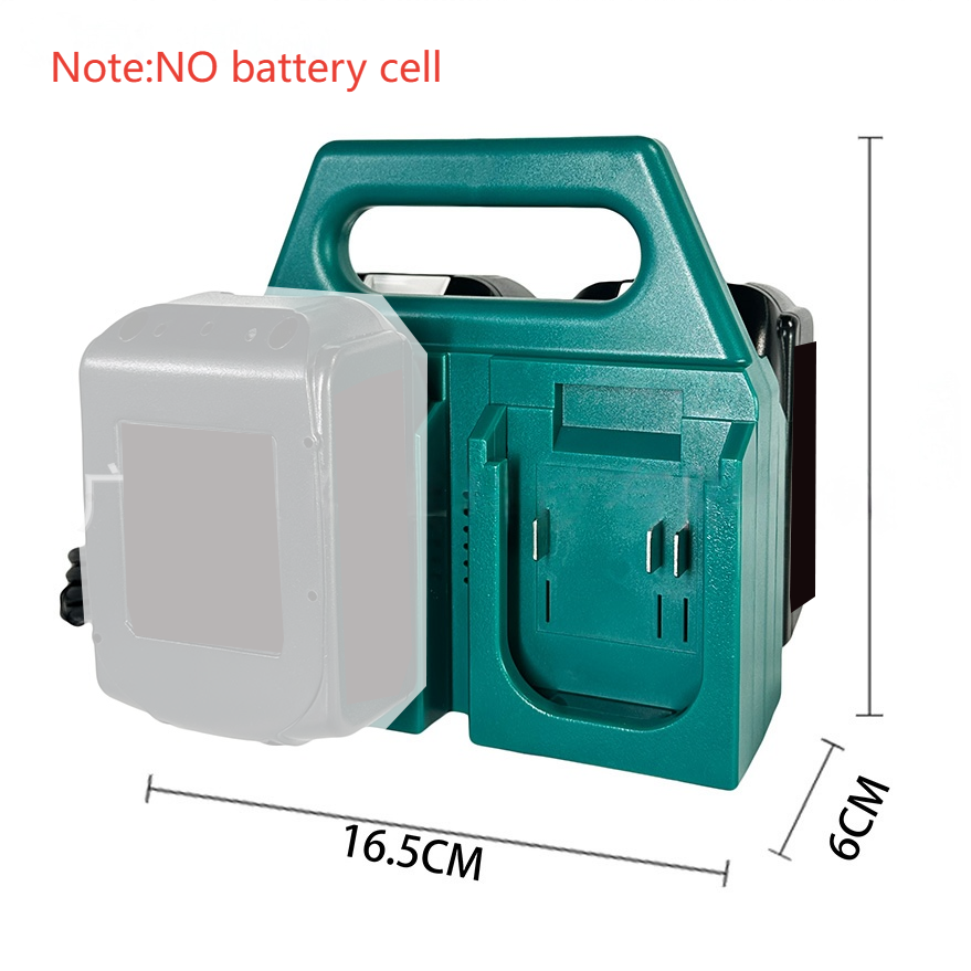4スロット/デュアルポートバッテリー高速ポータブル保護充電器マキタ18V 21Vリチウム用BL1830/1415/1815/1850バッテリー用