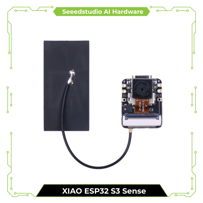 Seeed Studio XIAO ESP32 S3 Sense Seeeduino Xiao esp32s3 Sense、OV3660 カメラ開発ボード、2.4GHz Wi-Fi、BLE、マイク、arduino 用