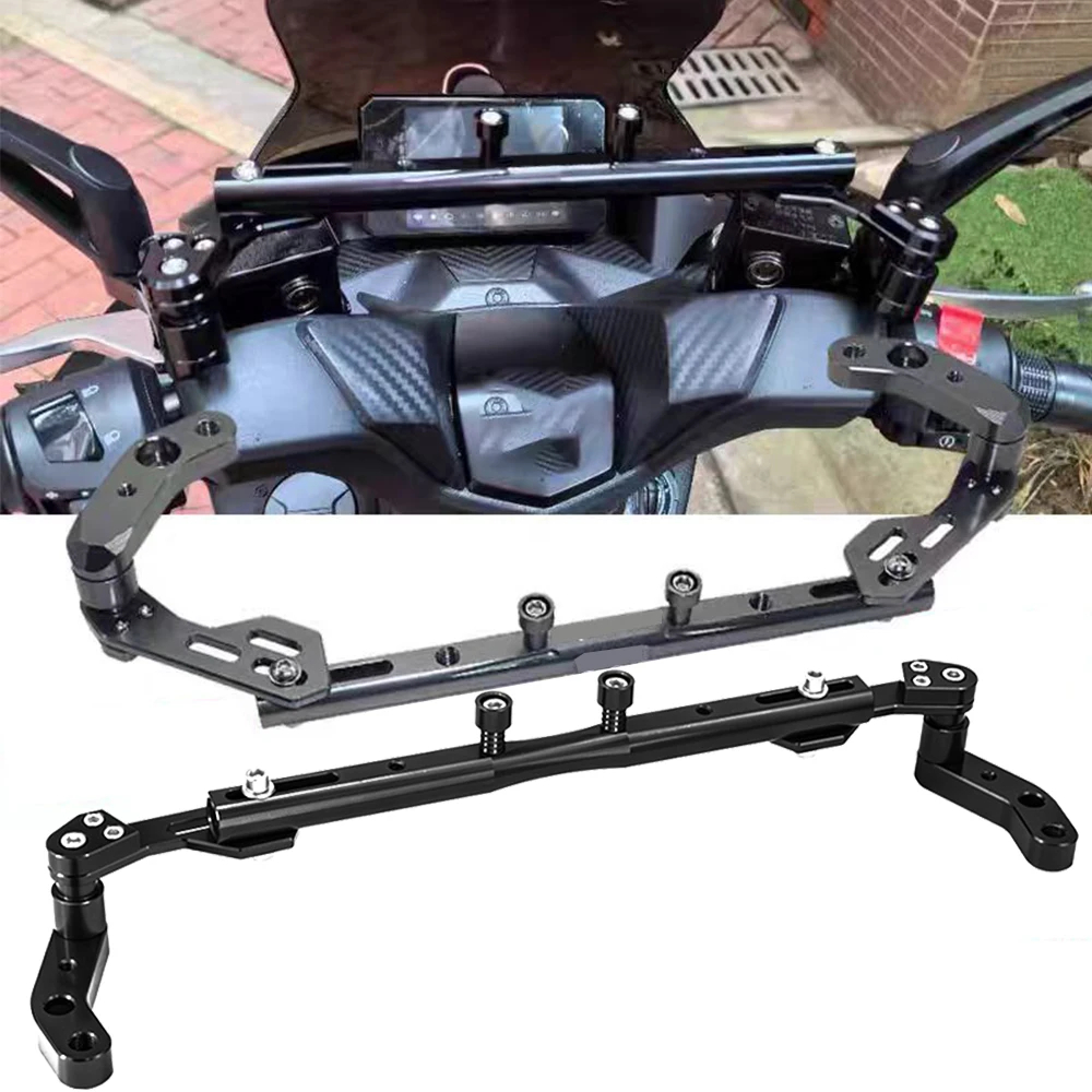Universal Motorcycle Cross Bar Balance Bar Multi-angle Adjustment Mounting Extension Bracket Multi-Purpose Motorcycle Modified A