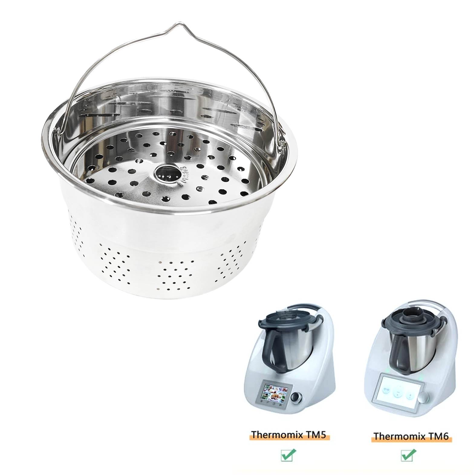 サーモミックス用蒸し器 TM5 TM6 TM7 食品炊飯器 ステンレス蒸しバスケット