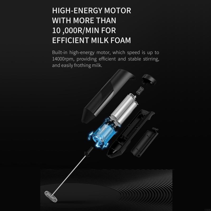 電動ミルク泡立て器コーヒー泡立て器フォーマー泡立て器ミキサーエッグビーターキッチンツール