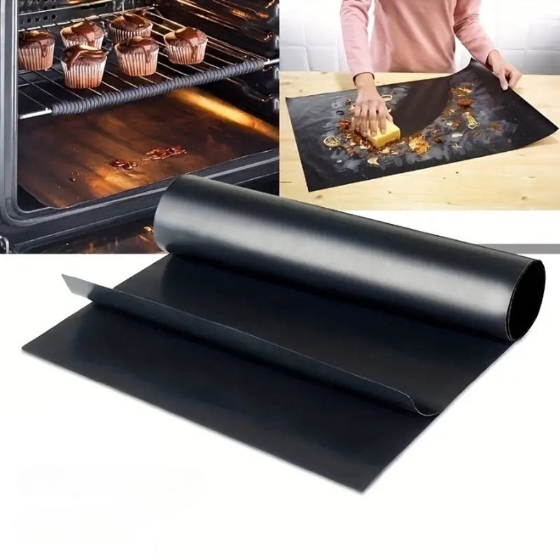 テフロン グリルマット 5 枚、ノンスティック BBQ アウトドア グリル