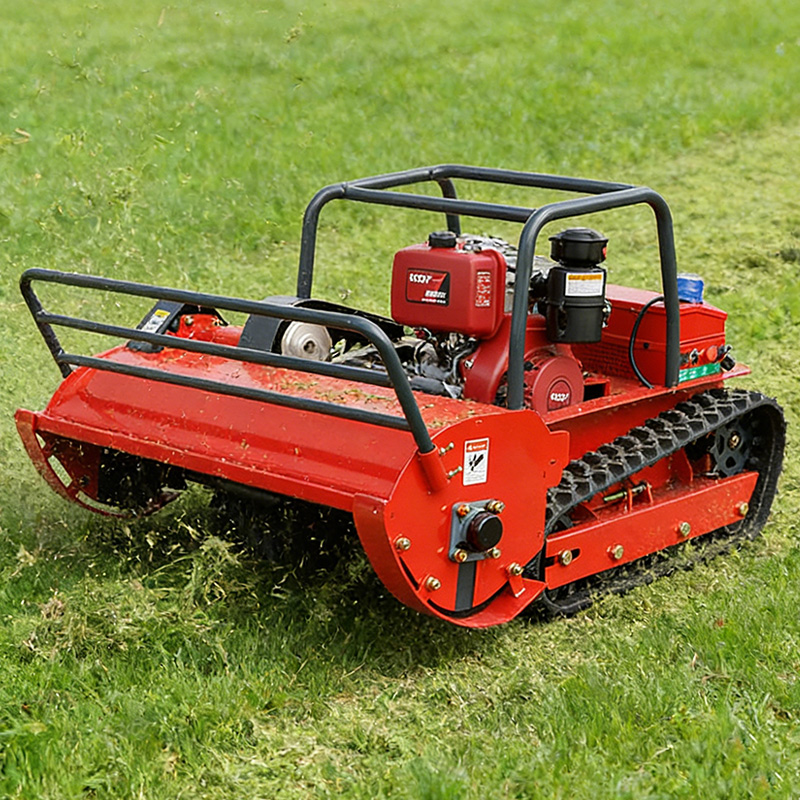 刈幅80cm・100cm・120cmのハイパワー無限軌道式芝刈機 工場直販お手頃価格