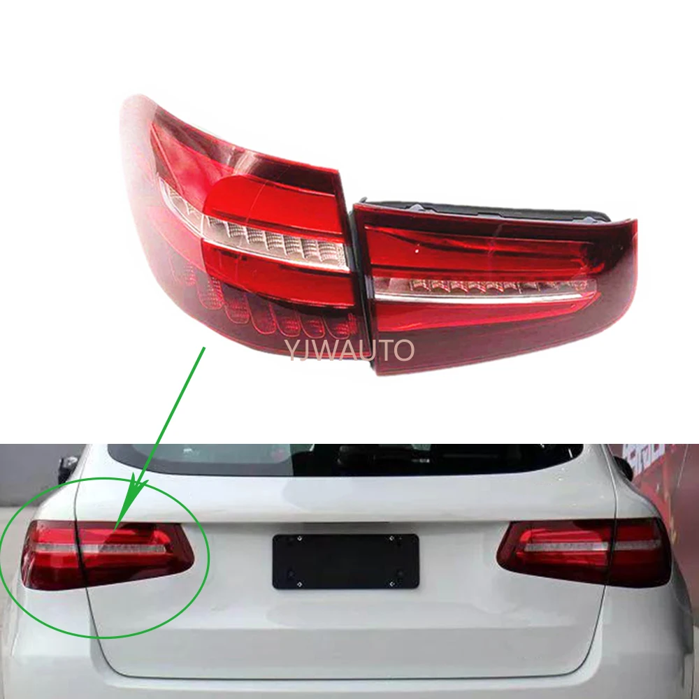 For Benz W253 GLC200 GLC260 GLC300 2016 2017 2018 2019 Rear Tail Light Assembly Car Brake Reverse Turn Signal Lamp
