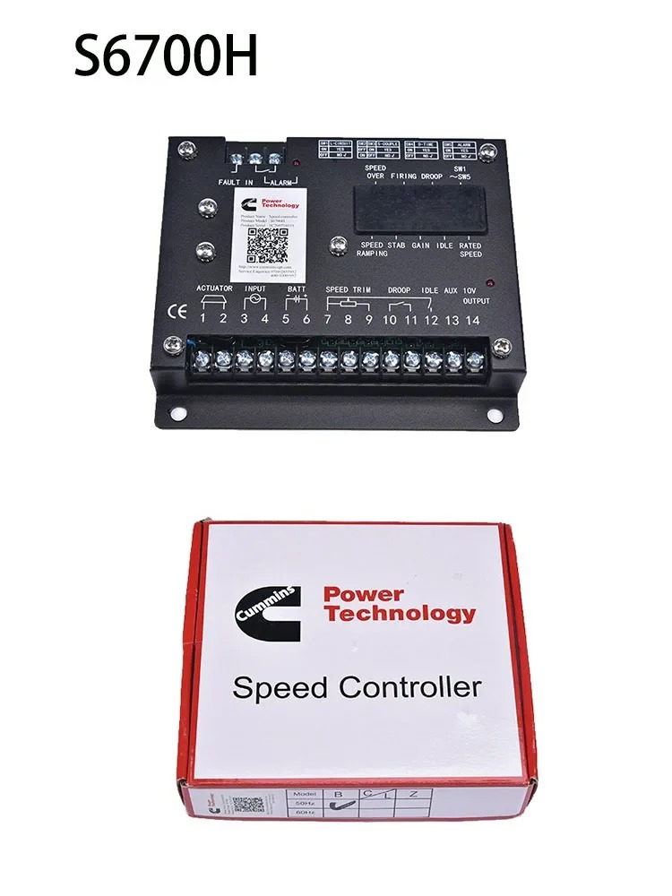 S6700H S6700E ディーゼル発電機エンジン速度コントローラーガバナーアクチュエーター制御モジュールモーターパネル発電機部品 S6700H