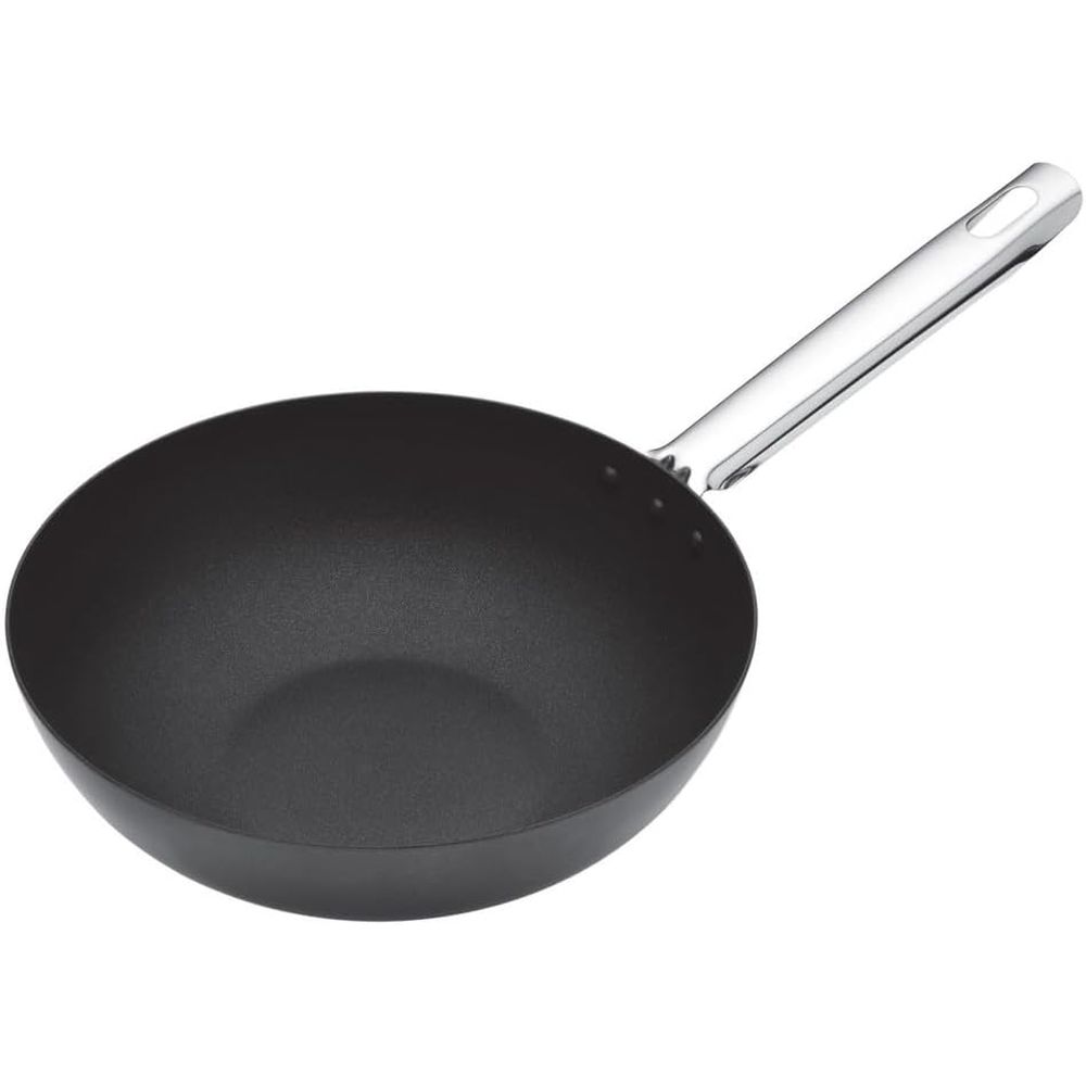 24 cm Professional Non-Stick Carbon Steel Induction Wok