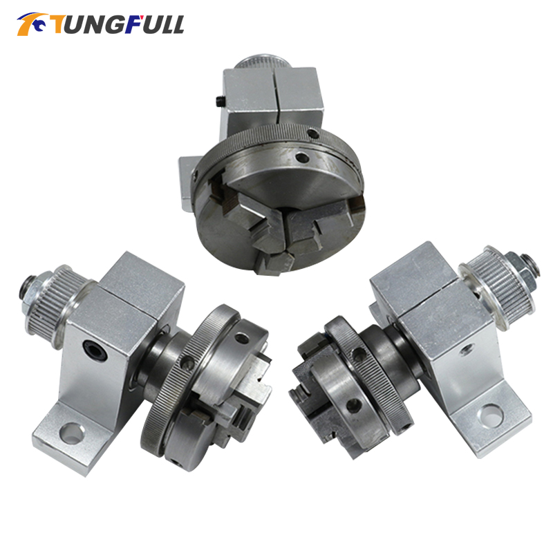 3/4爪スチール製木工旋盤チャック 65mm 50mm 80mm M14 M25 旋盤工具アクセサリー コネクティングロッドアダプター