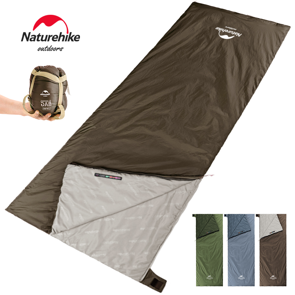 Naturehike キャンプ寝袋アウトドア超軽量 LW180 防水寝袋ハイキング旅行登山 3 シーズン