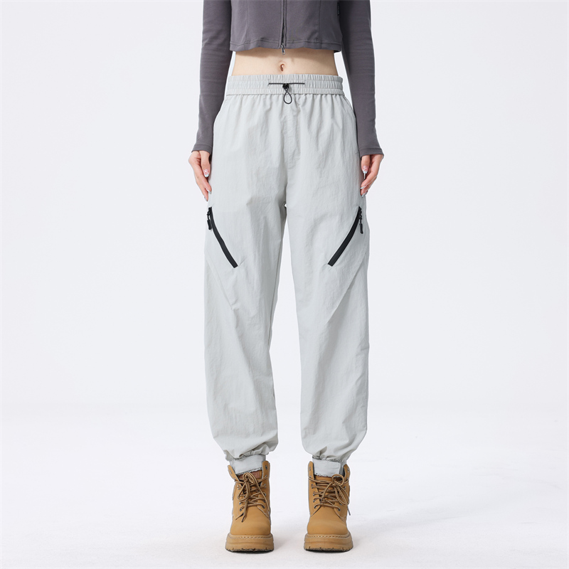 CHRLCK 撥水ハイキングパンツ女性速乾性ファッションカーゴパンツ通気性ズボン釣りキャンプパンツユニセックス
