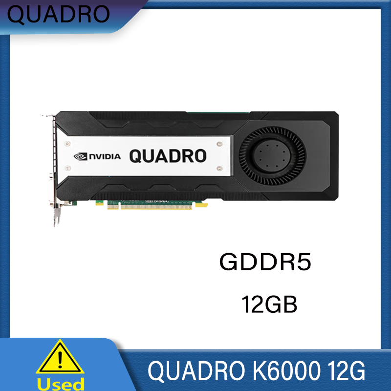 Quadro K6000 12GB DDR5 グラフィックビデオカード Quadrok6000 ビデオカード 即日発送