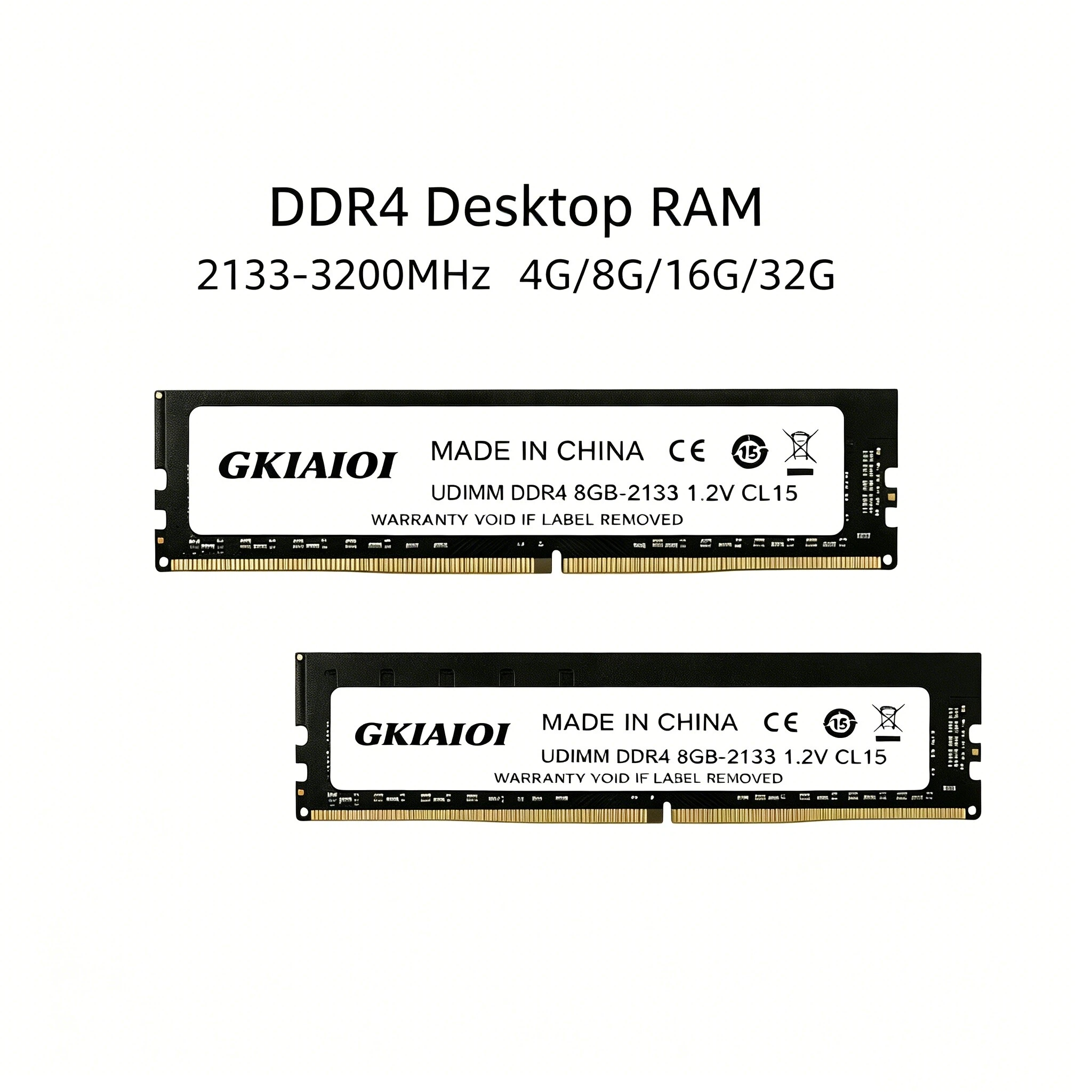 DDR4 8GB 2666MHz デスクトップ用RAM PC4-21300 288ピン UDIMM 1.2V 非ECC アンバッファードメモリ