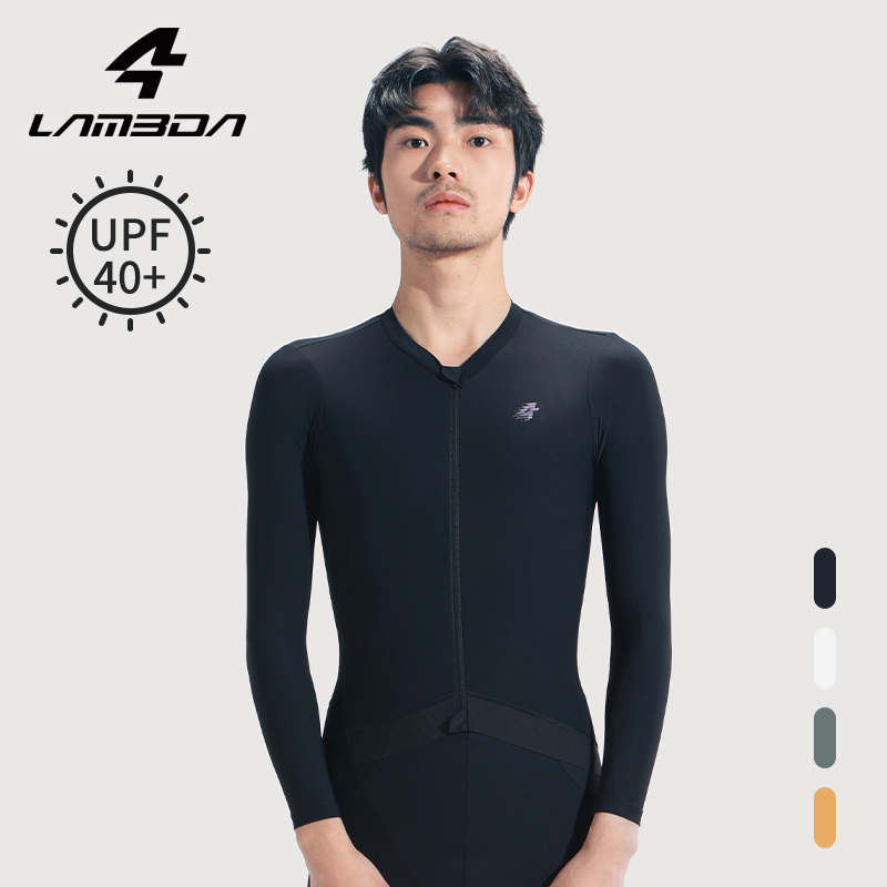 LAMEDA プロフェッショナルサイクリングジャージ長袖 UV プルーフ春メンズ MTB シャツロードバイクトップス速乾性自転車服男性のための