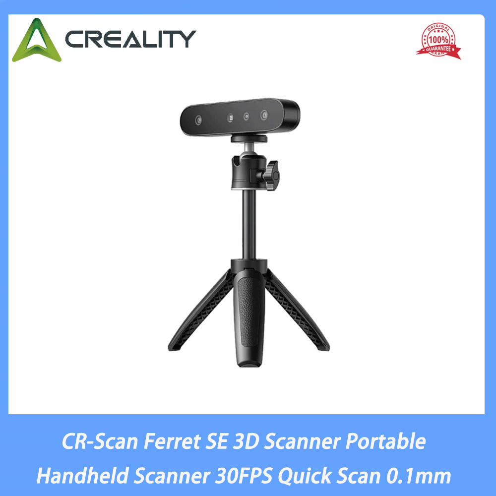 Creality CR-Scan Ferret SE 3D スキャナー ポータブル ハンドヘルド スキャナー 30FPS クイック スキャン 0.1mm 精度 24 ビット フルカラー スキャン キット