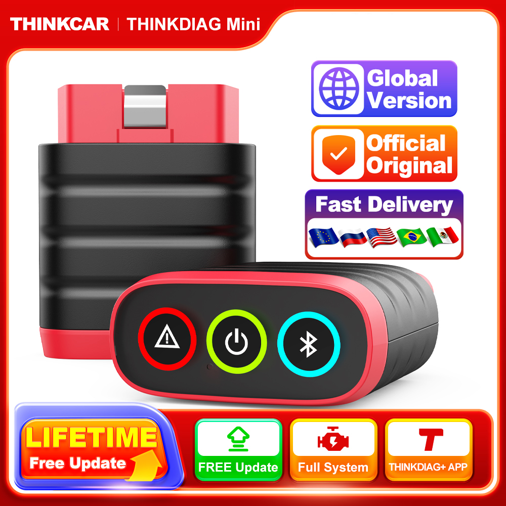 THINKCAR THINKDIAG ミニ Obd2 スキャナー自動フル Obd 2 機能システム診断ツール車診断コードリーダー PK ELM327