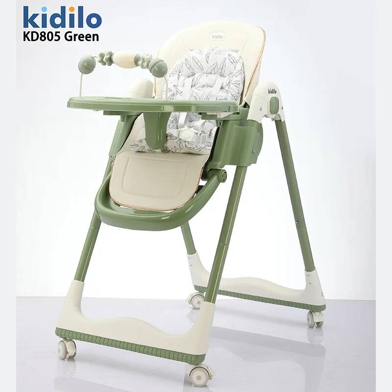 KIDILO ベビーハイチェアダイニングチェア赤ちゃん食べる折りたたみシート多機能リフトベビーダイニングテーブルチェア