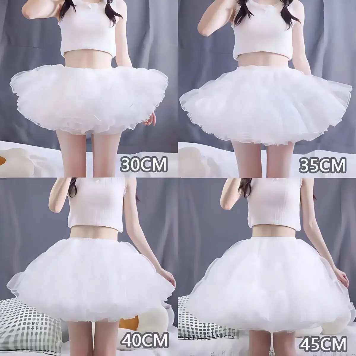 ロリータ フライング ソーサー ペチコート - 骨なしの最大ボリュームのクリノリン、目に見えないワイヤーフリーのアンダースカート、デイリーゴシックスイート OP/JSK 用