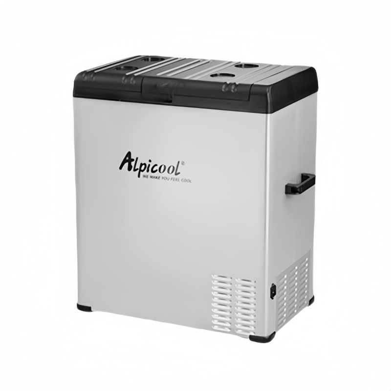 デュアルユース 75L コンプレッサー冷蔵庫 12V/24V 110V/220V 冷凍庫クーラー 車および家庭用大型トラック用