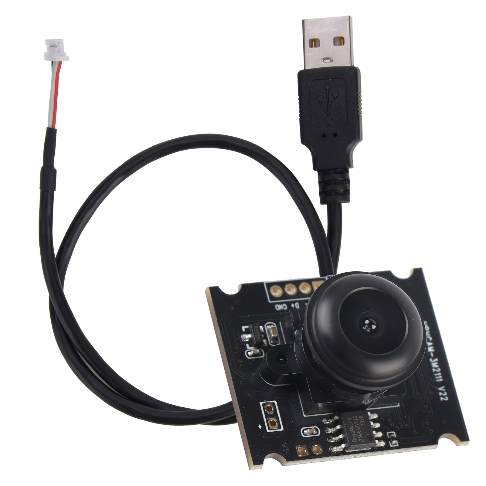 USB カメラモジュール OV3660 チップ USB2.0 出力 2048 x 1536 15fps 110° サポートモバイル OTG OV3660 USB カメラモジュール