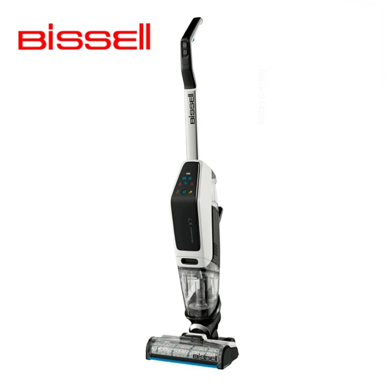 2026New BISSELL ワイヤレススマート高速乾湿両用掃除機 4.0 プロ温水洗浄モップハンドヘルドスマート床洗浄機