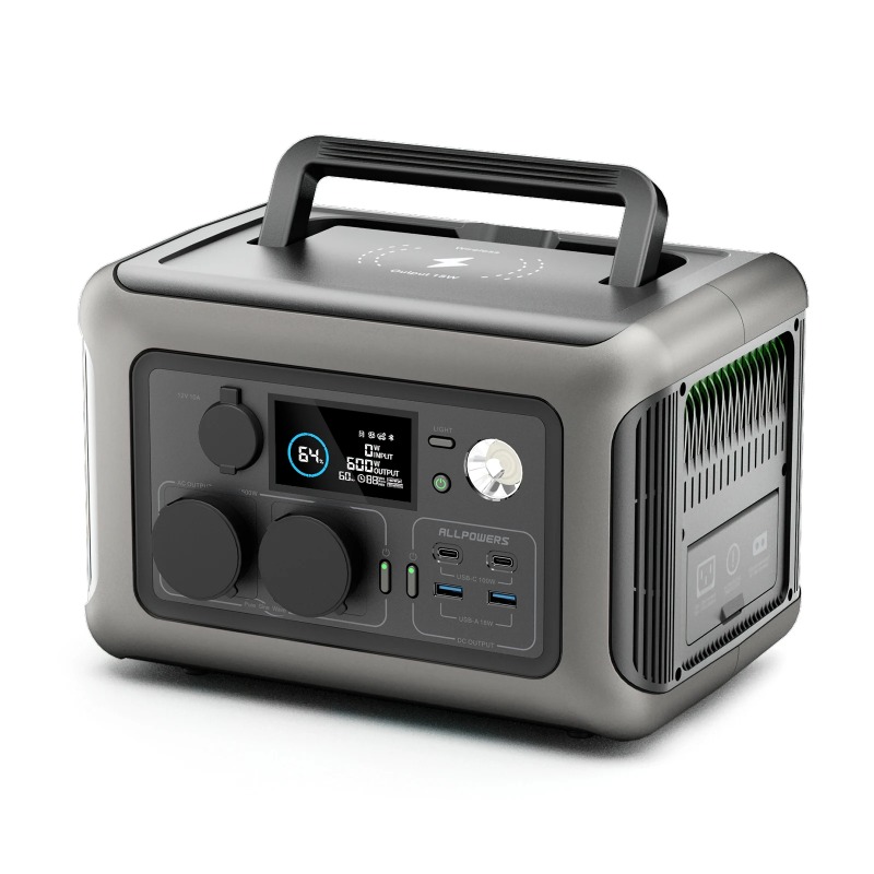 R600 ポータブルパワーステーションポータブル発電機 PD100W APP 制御 UPS 機能