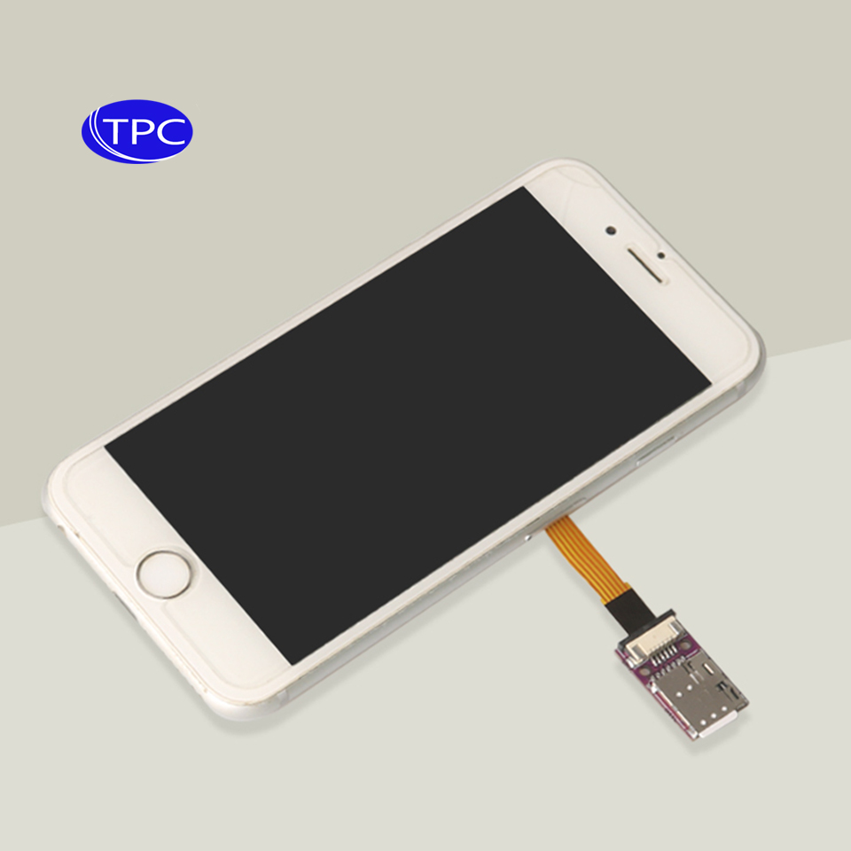 TPC 携帯電話 IC カードアクティベーションツール Nano SIM カードイジェクトコンバータカード拡張アダプタ Nano SIM FPC 5/15 センチメートルフレックスケーブルケーブル