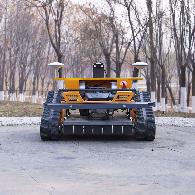 カスタマイズされたロボット林業土寄せ機自動コードレスワイヤレス庭の草刈り農業リモートコントロール芝刈り機 GPS