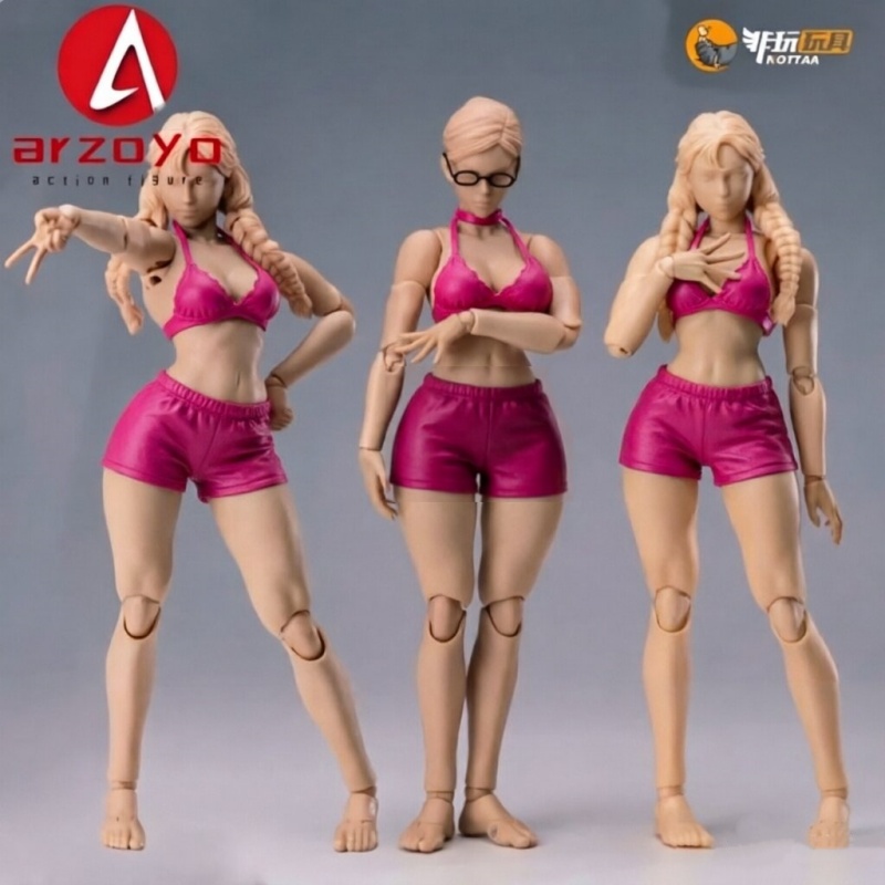 Notaman NT-04 1/12 女性ボディアクションフィギュアジョイントボディ 6 インチ女性兵士スーパーフレキシブルボディモデル