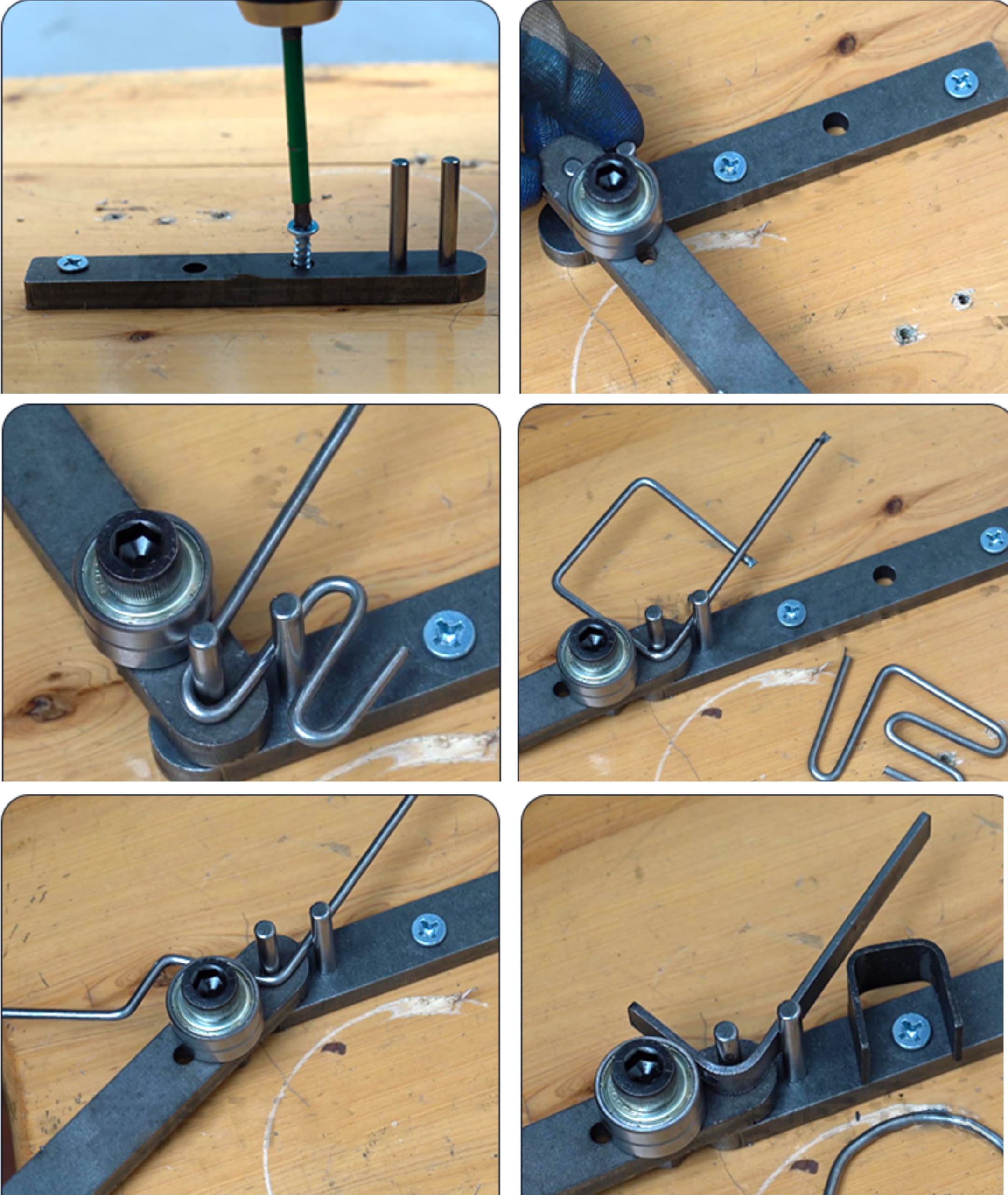 DIY ハンドツール鉄筋ベンダー 1-10 ミリメートル鉄/鋼/銅線アングルベンダー小型手動鉄筋パイプ曲げ機
