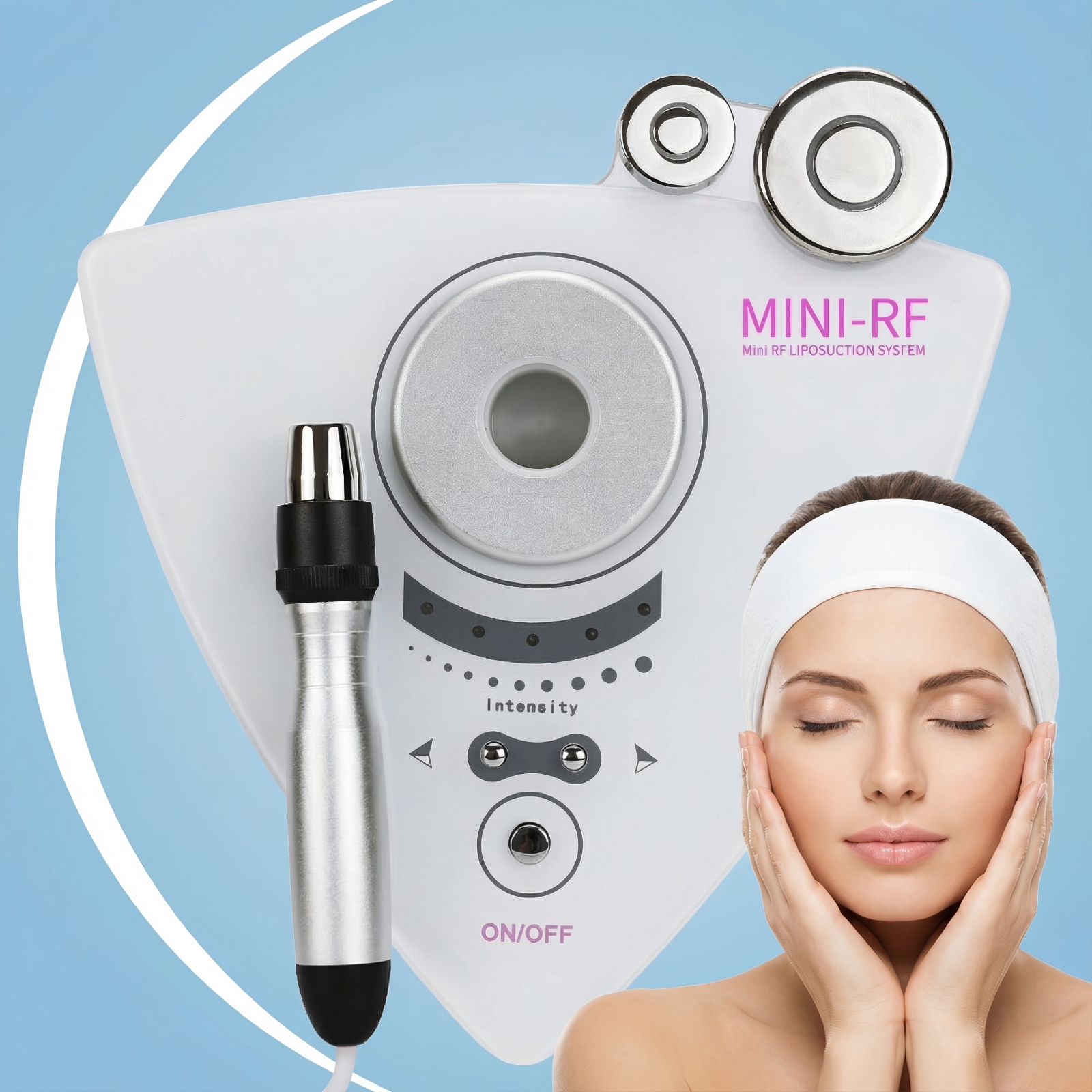 Beauty Star 三極 3 in 1 美顔機、リフティングフェイシャルボディスリミング肌若返りアイケア用