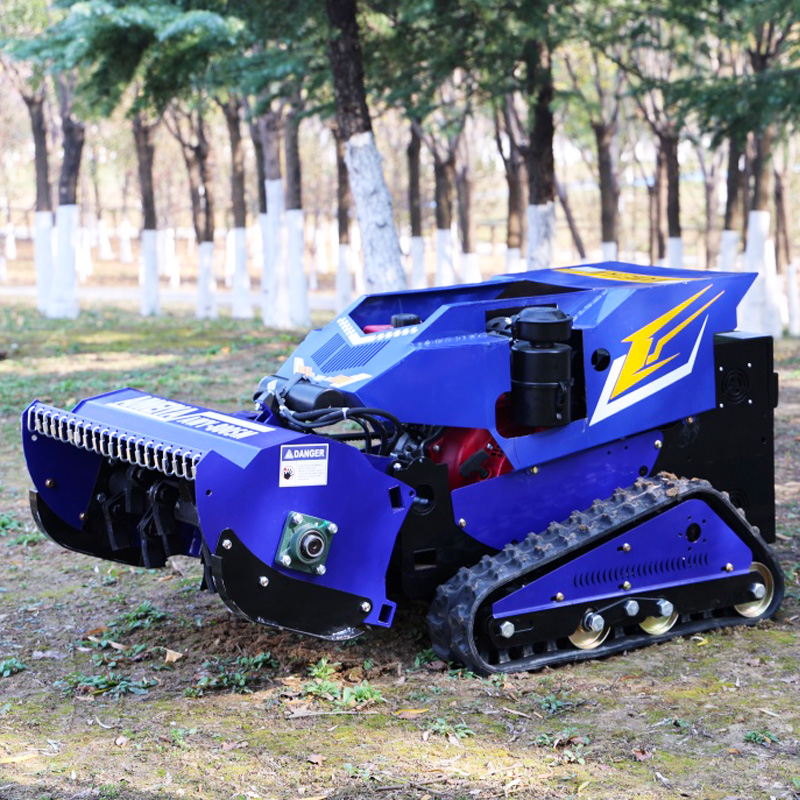 農業用および林業用芝刈り機用のリモコンと電気スタートを備えたカスタマイズされた効率的な自動芝刈り機