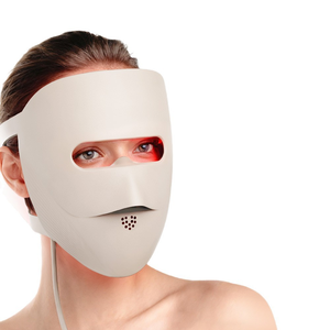 LED Facial Mask for Skin Regeneration |   Anti-Aging, Acne Treatment, and Anti-Wrinkle Therapy |   Home-Use Adjustable-Intensity Treatment Device