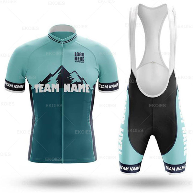 パーソナライズカスタマイズ MTB バイク服夏ユニセックス自転車通気性服プロフェッショナルカスタマイズチームサイクリングジャージセット