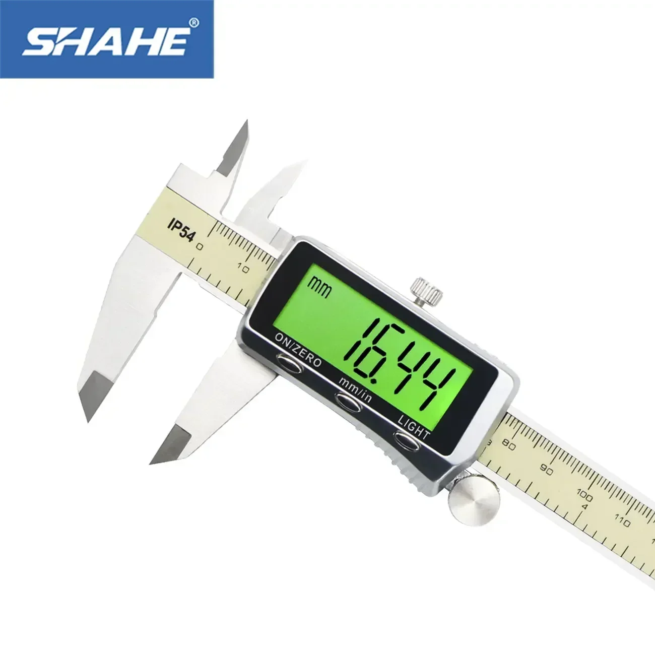 SHAHE バックライトデジタルノギス 0-6 "/0-150 ミリメートル電子ノギス測定ツールデジタルマイクロメーター大型液晶画面