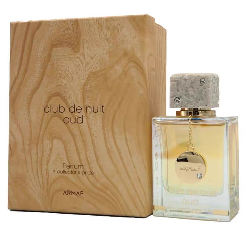 Armaf Club De Nuit Oud for Men オードパルファム スプレー 3.6 オンス、ホリデー ギフト