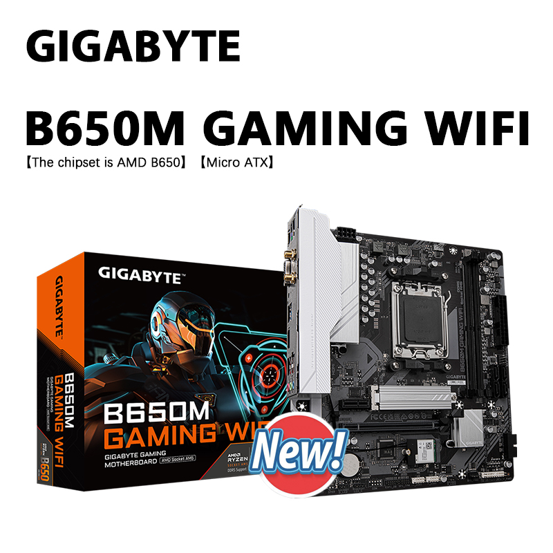 GIGABYTE B650M ゲーミング WIFI DDR5 6400 M.2 2.5GbE LAN 5 2 2 フェーズデジタル VRM B650 Ryzen™ 7000 シリーズ AMD ソケット AM5 のサポート