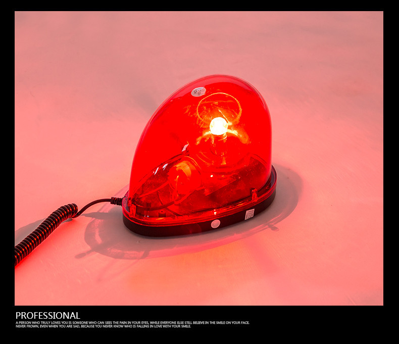 新しい磁気ティアドロップ DC12V 回転ビーコンアンバー警告灯緊急車のトラックの安全建設